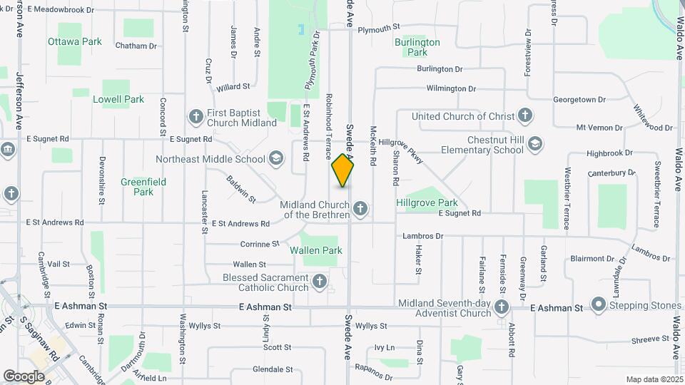 3711 Swede Ave Map and Location Details