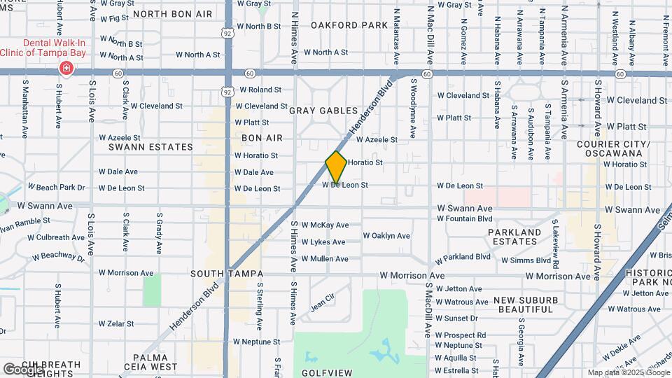 3318 W. De Leon Map and Location Details