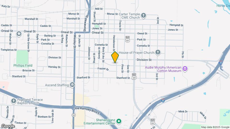 4202 Henderson St Map and Location Details