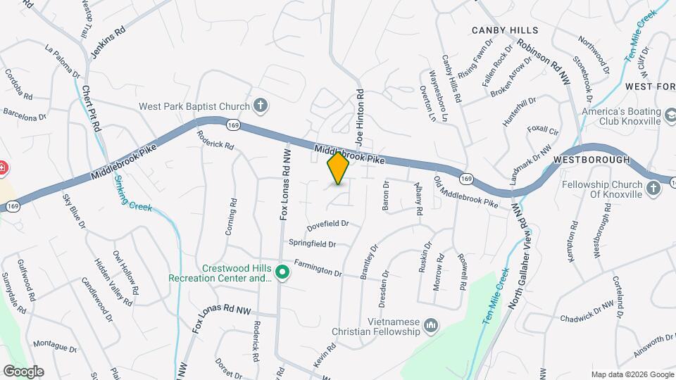 8613 Little Field Way Mapa y Detalles de la Ubicación