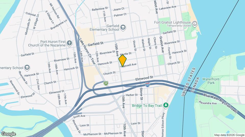 2510 10th Ave Map and Location Details