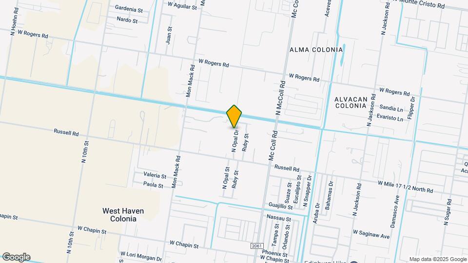 2409 N Woody St Map and Location Details