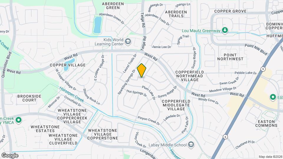 15974 Oak Mountain Dr Map and Location Details