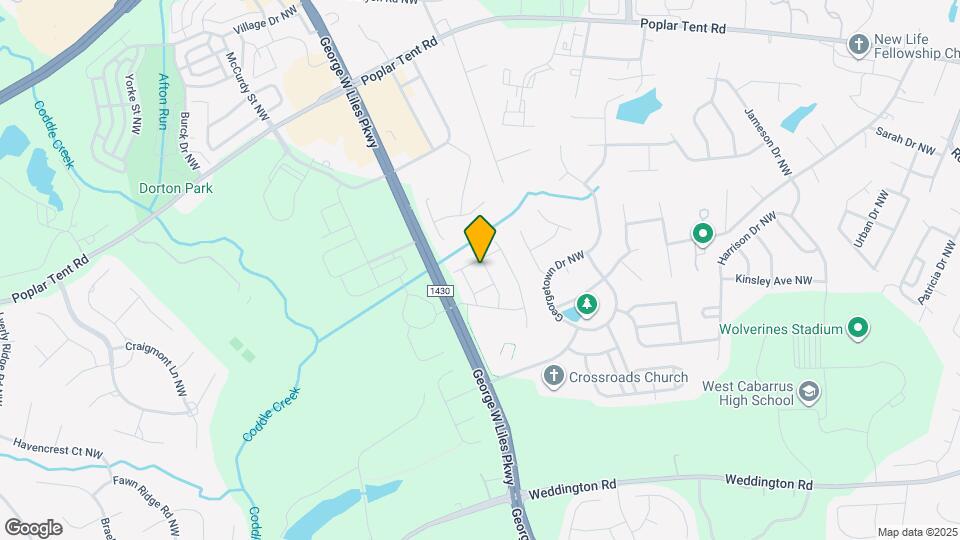 303 Trillium St NW Map and Location Details