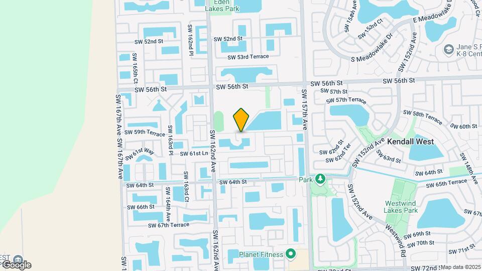 15980 SW 60th St-Unit -A Map and Location Details