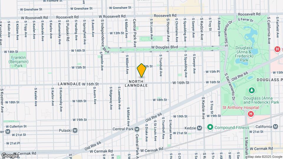 1546 S Drake Ave Map and Location Details