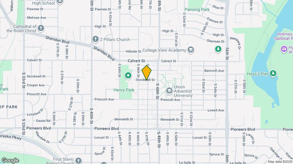 4641 Stockwell St Map and Location Details