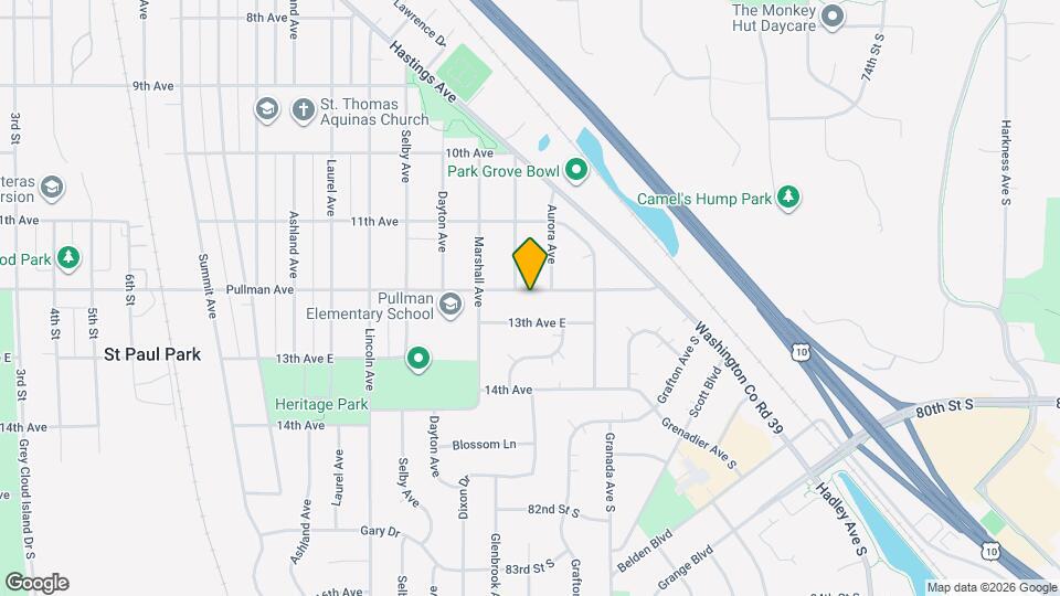 1572 Pullman Ave Map and Location Details