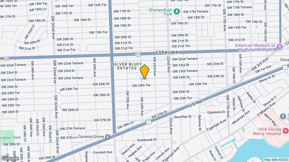 2350 SW 24th St Map and Location Details