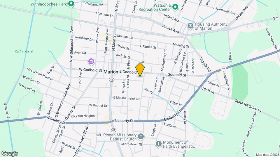 327 E Bond St Map and Location Details