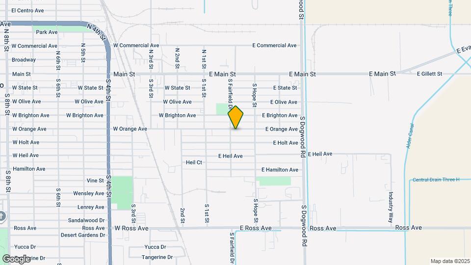 209 E Orange Ave Map and Location Details