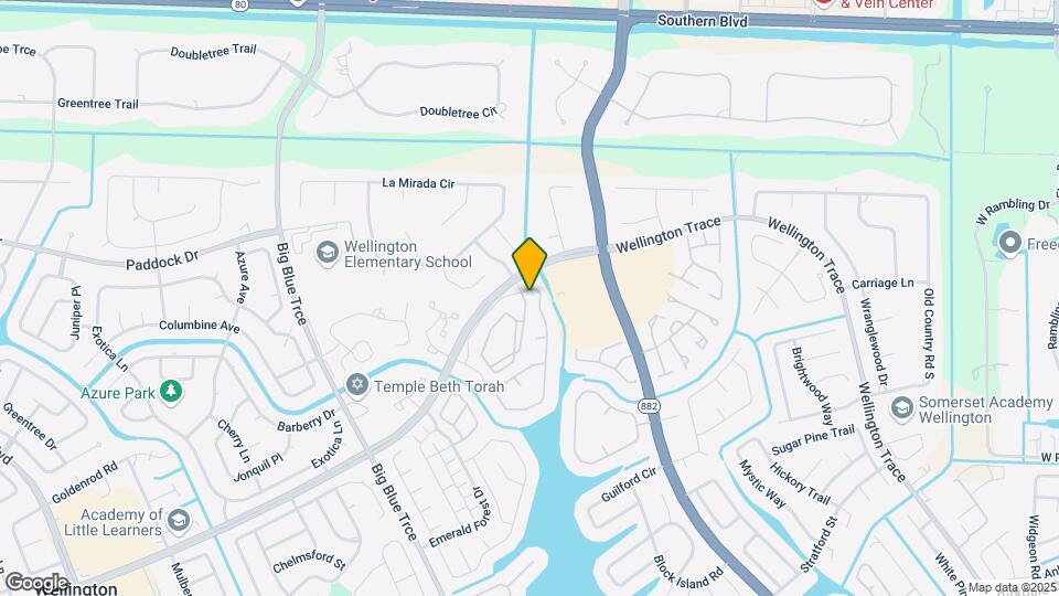 615 Lake Wellington Dr Map and Location Details