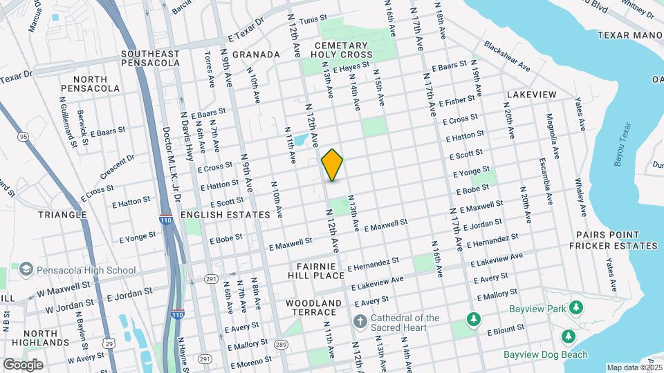 1205 E Scott St Map and Location Details