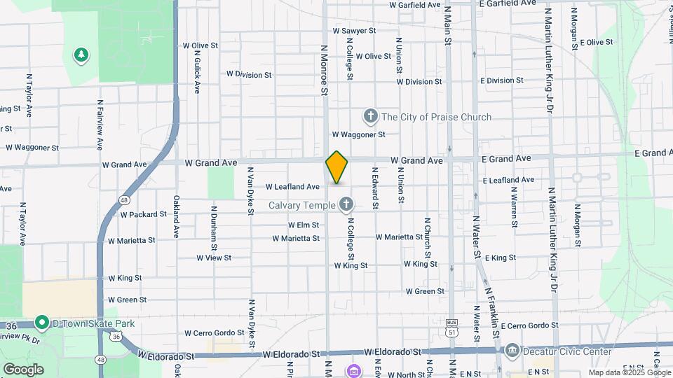 567 W Leafland Ave Map and Location Details
