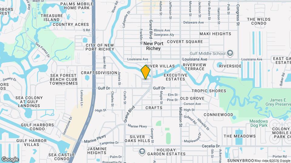 South Boulevard Townhouses Mapa y Detalles de la Ubicación