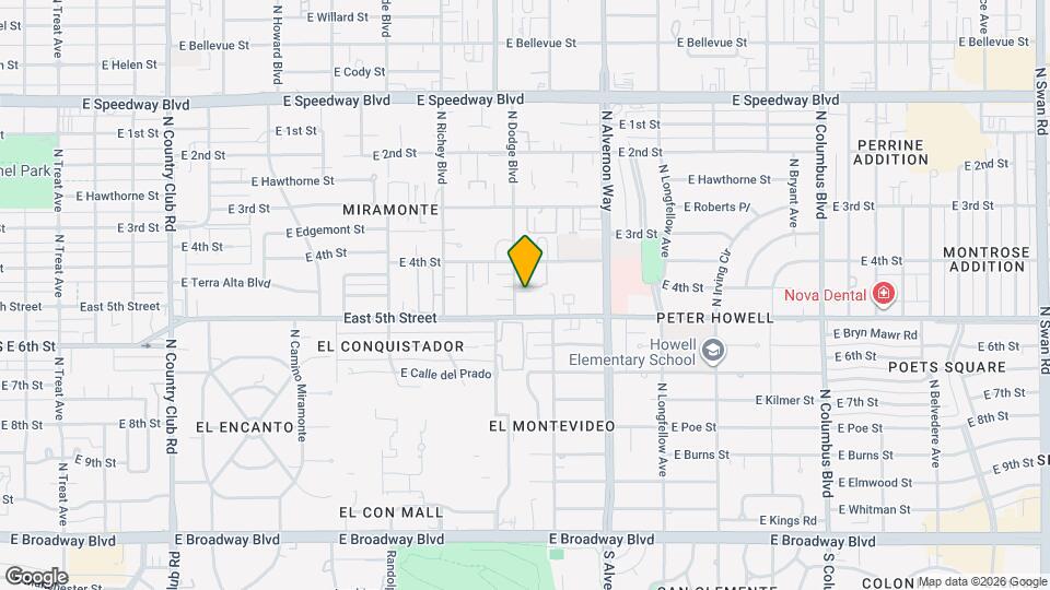 626 N Dodge Blvd Map and Location Details
