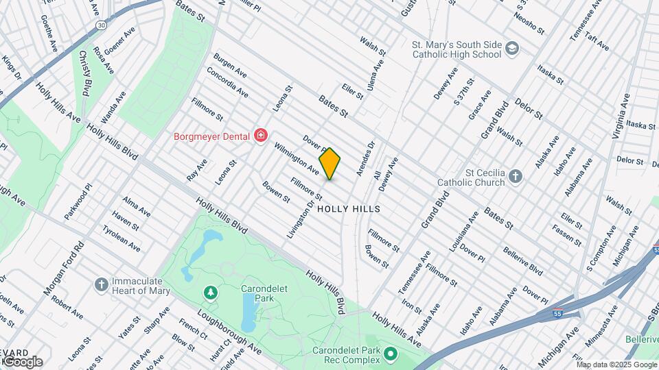 3844 Wilmington Ave Apartments Map and Location Details