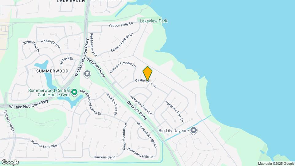 14534 Castle Cove Ln Map and Location Details