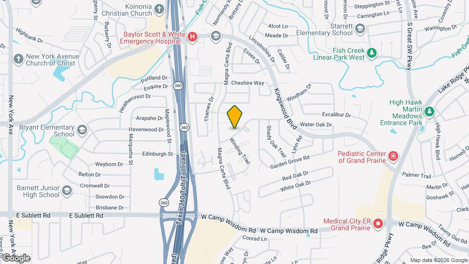 2936 Prairie Oak Blvd Map and Location Details