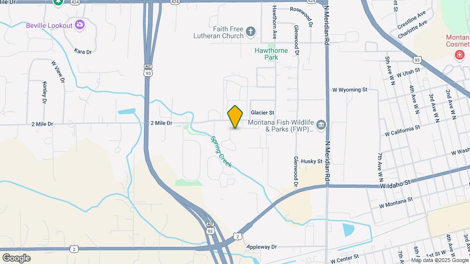 Kalispell Senior Apartments Map and Location Details