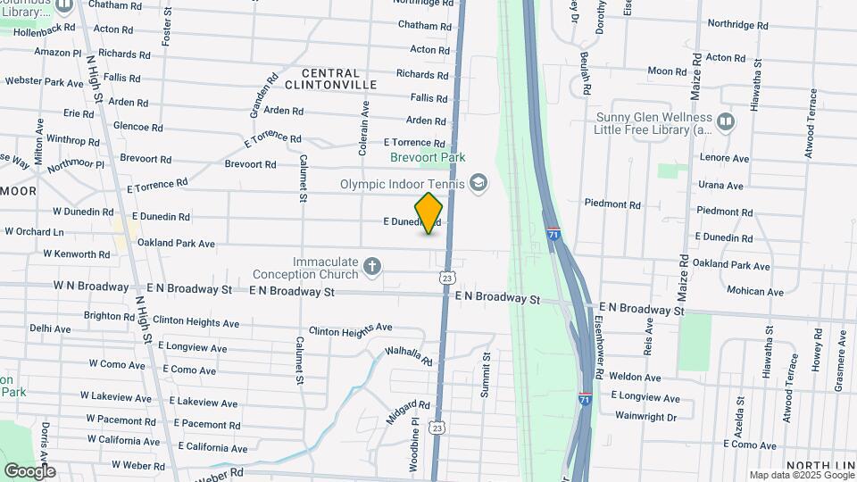518 Oakland Park Ave Mapa y Detalles de la Ubicación