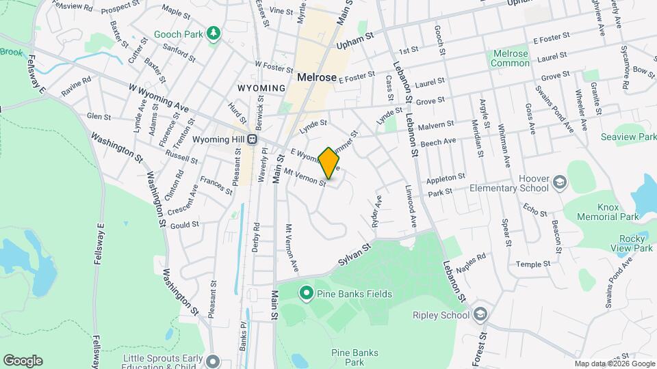 66 Mt Vernon St Mapa y Detalles de la Ubicación