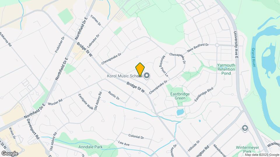 590 Little Dover Crescent Map and Location Details