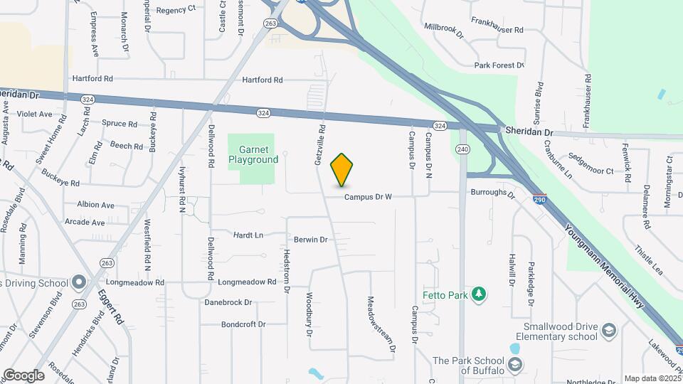 28 Campus Dr W Map and Location Details