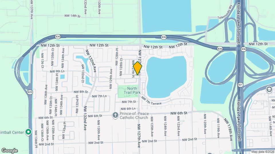 10337 NW 9th St Map and Location Details