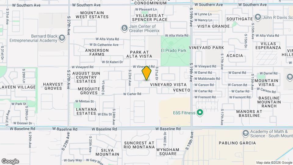 2135 W Maldonado Rd Map and Location Details