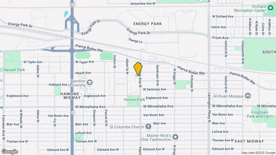 823 Hamline Ave N Map and Location Details