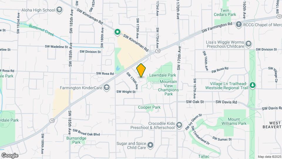 17530 SW Britetree Cir Map and Location Details