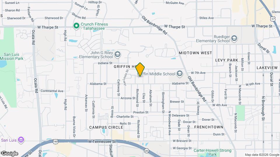 1315 Idaho Ct, Unit #2 Map and Location Details