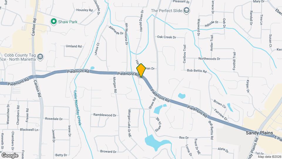2862 Piedmont Enclave Ct Map and Location Details