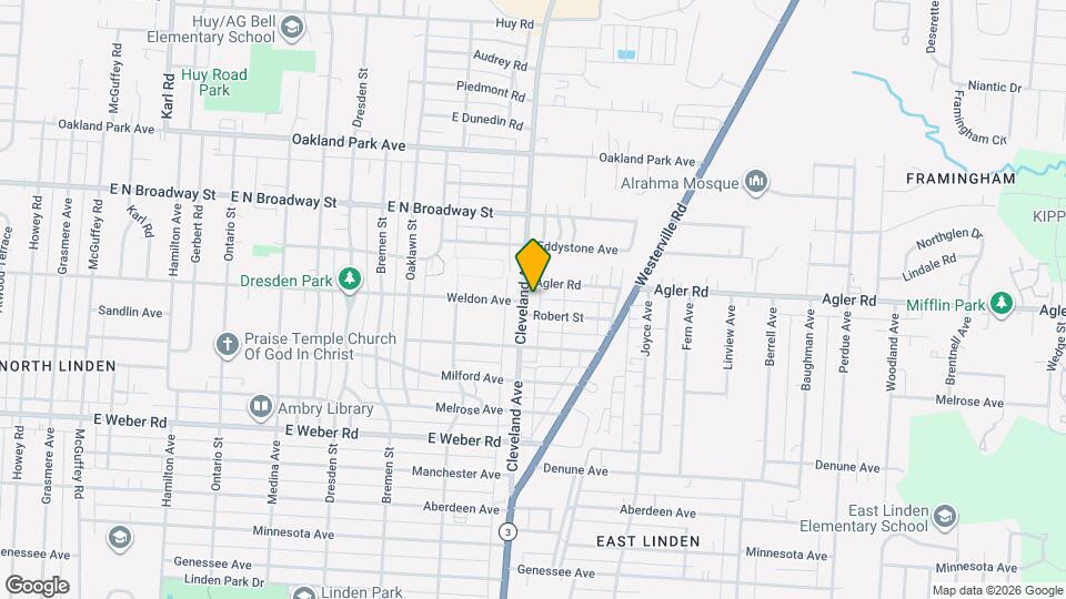 2918 Cleveland Ave Map and Location Details