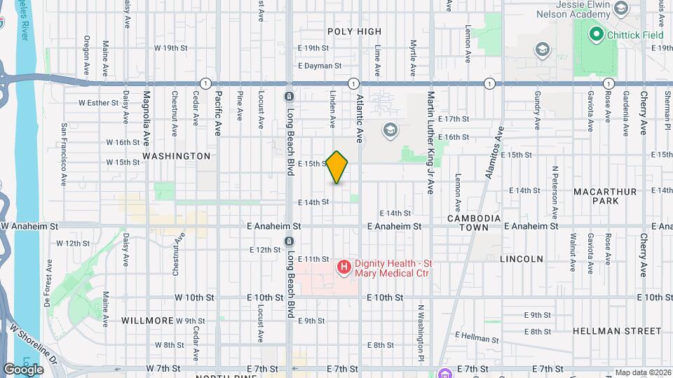 1430 Linden Avenue Map and Location Details