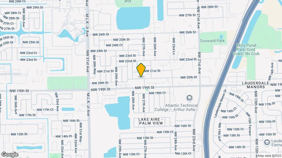 2720 NW 20th St Map and Location Details