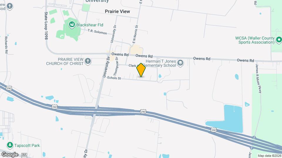 141 Echols St Map and Location Details