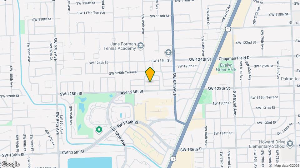 8861 SW 127th Terrace Map and Location Details