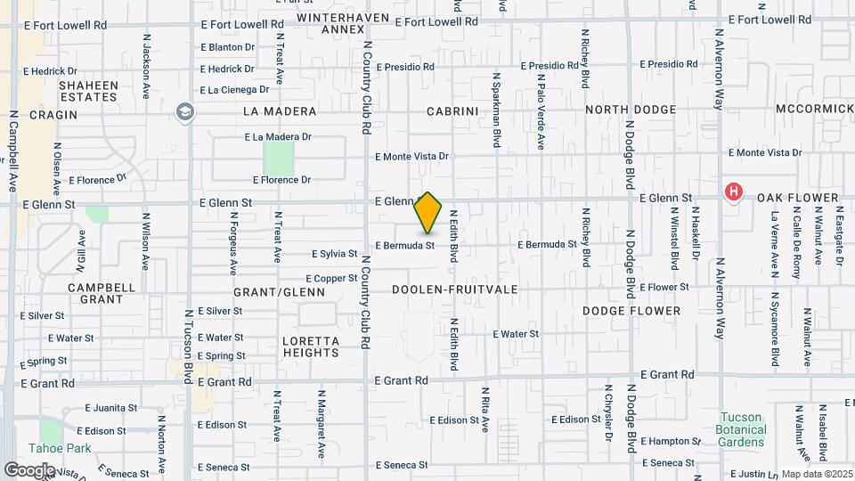 3219 E Bermuda St Map and Location Details