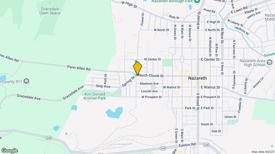349 Mauch Chunk St, Unit 2nd Floor Map and Location Details