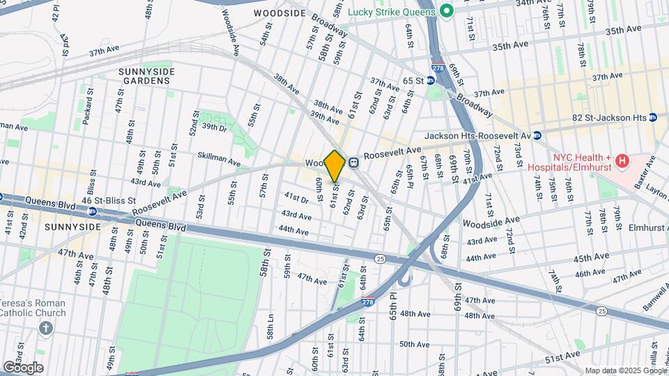 40-22 61st St Map and Location Details