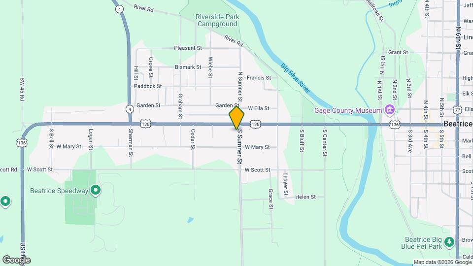 105 S Sumner St Map and Location Details