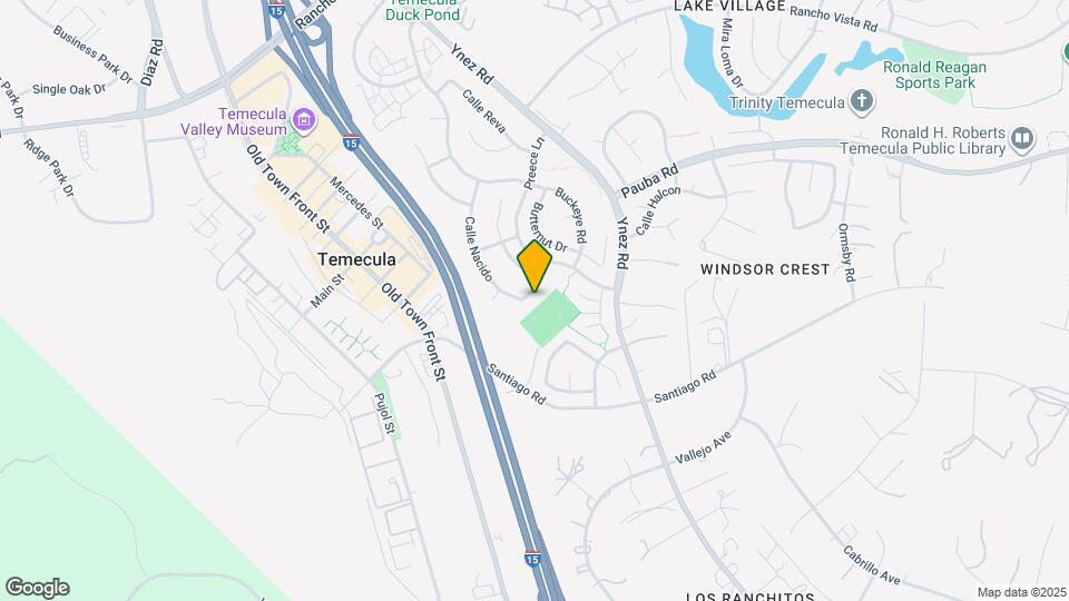 29629 Vía Mondo Map and Location Details