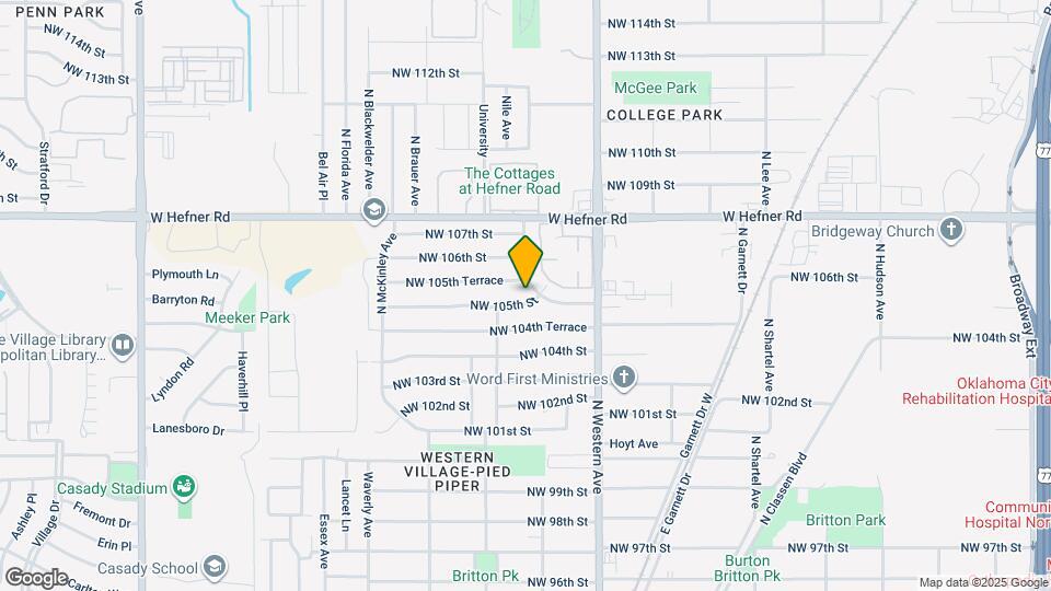 1205 NW 105th St Map and Location Details