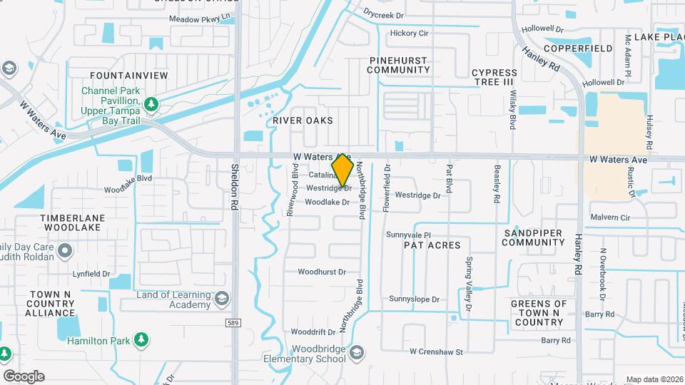 8412 Westridge Dr Map and Location Details