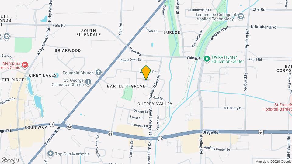 3107 Santa Cruz Cove Map and Location Details