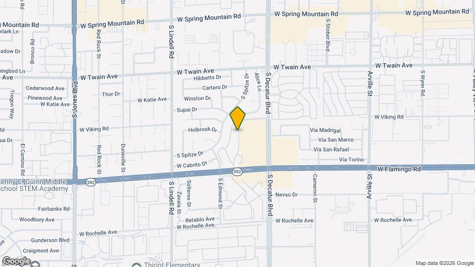 3947 Delos Dr Map and Location Details