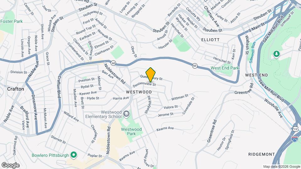 1227 Denisonview St Mapa y Detalles de la Ubicación