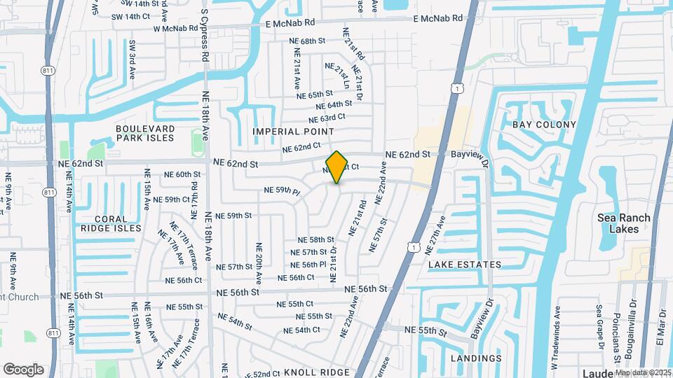 5941 NE 21st Ln Map and Location Details